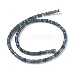Natural Moss Agate Beads Strands&nbsp;G-I265-05