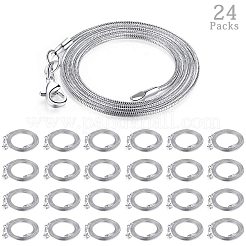 Brass Snake Chain Fine Necklaces&nbsp;NJEW-PH0002-20