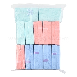 12Pcs 3 Colors Cardboard Paper Necklace Boxes&nbsp;CON-FS0001-18