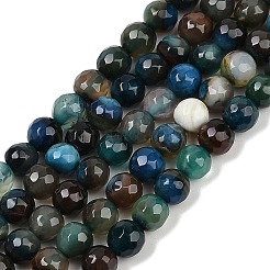 Natural Agate Beads Strands&nbsp;G-C082-A01-25