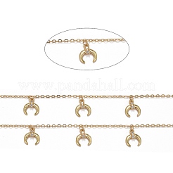 Handmade Brass Cable Chains&nbsp;CHC-I036-11G