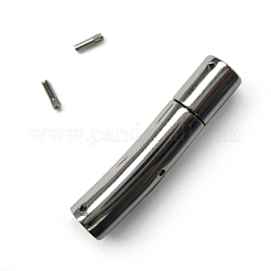 Tarnish Resistant 304 Stainless Steel Bayonet Clasps&nbsp;STAS-D032