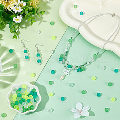 5 Colors Transparent Glass Beads Sets&nbsp;FGLA-PH0001-11B-02