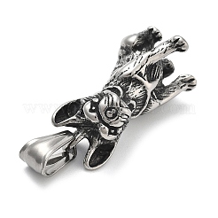 304 Stainless Steel Pendants&nbsp;STAS-V008-06AS