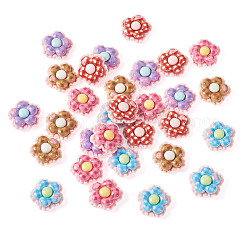 30Pcs Opaque Resin Cabochons&nbsp;RESI-TA0005-79E