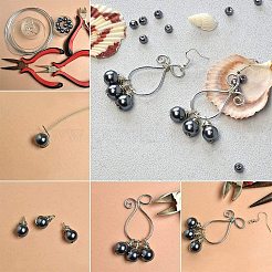 Pearlized Glass Pearl Round Beads&nbsp;HY-PH0001-10mm-080