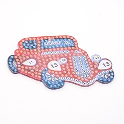 DIY Cars Diamond Painting Keychains Kits&nbsp;DIY-WH0259-12
