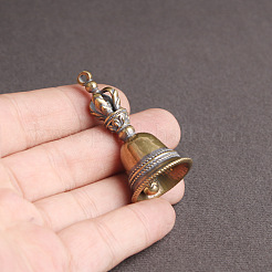 Brass Dorje Vajra Beads&nbsp;PW-WG18252-01