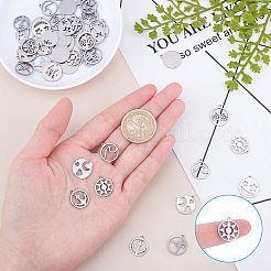 304 Stainless Steel Pendants&nbsp;STAS-UN0011-83P