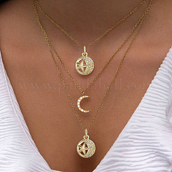 10Pcs Brass Micro Pave Cubic Zirconia Charms&nbsp;KK-BBC0025-36