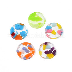 Transparent Cellulose Acetate(Resin) Pendants&nbsp;KY-N018-04