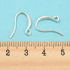925 Sterling Silver Hoop Earring Findings&nbsp;STER-H107-04S