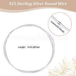 1M 925 Sterling Silver Wire&nbsp;STER-BBC0002-13