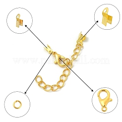 50Pcs Zinc Alloy Lobster Claw Clasps&nbsp;DIY-YW0007-54G