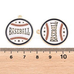 Sport Alloy Enamel Pendants&nbsp;ENAM-C035-01E