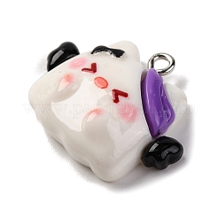 Halloween Theme Opaque Resin Pendants&nbsp;RESI-D075-03A