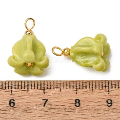 Dyed Synthetic Coral Pendants&nbsp;GG-CBAC295-01G-04
