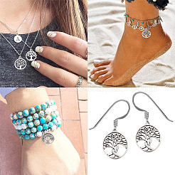 90Pcs 9 Style Tibetan Style Alloy Pendants&nbsp;TIBEP-SC0001-97