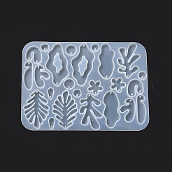 DIY Bohemian Style Irregualr Pendants Silicone Molds&nbsp;X-DIY-A039-02