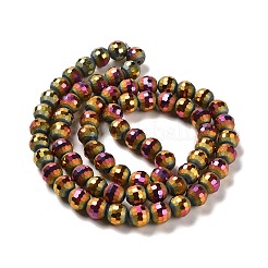 Electroplate Glass Beads Strands&nbsp;EGLA-Z001-03A-FP02
