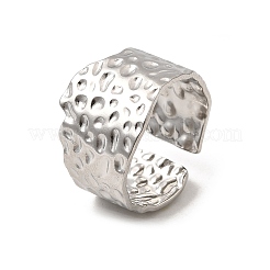304 Stainless Steel Open Cuff Rings&nbsp;RJEW-H261-15P