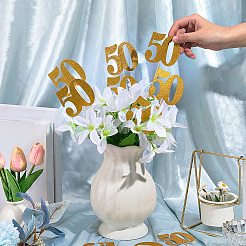 12Pcs Paper Cake Label&nbsp;AJEW-SP0004-14