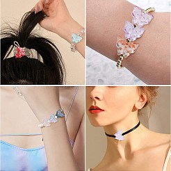100Pcs Transparent Glass Beads&nbsp;GLAA-CJ0002-40