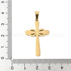 304 Stainless Steel Pendants&nbsp;STAS-R168-08G