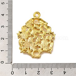 Rack Plating Alloy Pendant Cabochon Settings&nbsp;FIND-C063-11G