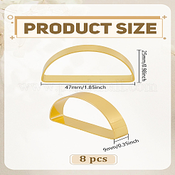 8Pcs Alloy Napkin Ring&nbsp;AJEW-LP0002-70