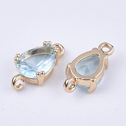 Transparent Glass Links connectors&nbsp;X-GLAA-T007-18H