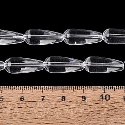 Transparent Glass Beads Strands&nbsp;GLAA-Q113-03A-A01