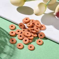 Handmade Polymer Clay Beads&nbsp;CLAY-Q251-6.0mm-44