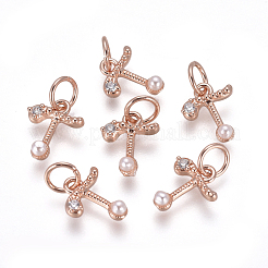 Brass Charms&nbsp;KK-L179-08-RG