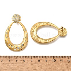 304 Stainless Steel Dangle Stud Earrings&nbsp;EJEW-F361-23G