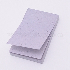 Rectangle Marble Style Memo Pad Sticky Notes&nbsp;DIY-WH0140-53A