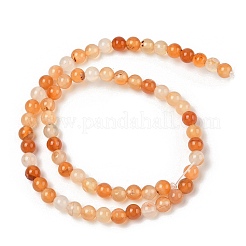 Natural Red Agate Beads Strands&nbsp;G-A248-A06-01