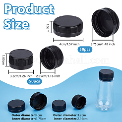 100Pcs 2 Styles Plastic Bottle Caps&nbsp;KY-OC0001-56