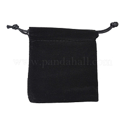 Rectangle Velvet Jewelry Bags&nbsp;X-TP-A001-9x10.5cm-2