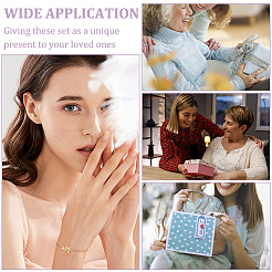 DIY Word Mom Link Slider Bracelet Making Kit&nbsp;DIY-UN0003-70