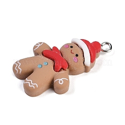 Cristmas Thmem Resin Pendants&nbsp;RESI-Q014-01A