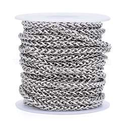 Tarnish Resistant 304 Stainless Steel Wheat Chains&nbsp;CHS-M001-01P