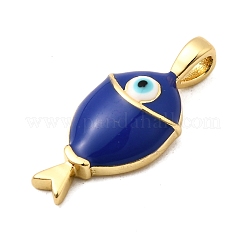 Brass Enamel Pendants&nbsp;X-KK-I360-018G