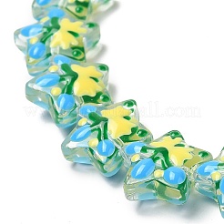 Transparent Glass Beads Strands&nbsp;LAMP-K037-15E
