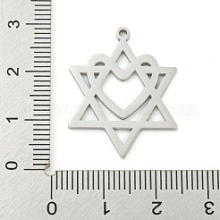 Non-Tarnish 304 Stainless Steel Pendants&nbsp;STAS-Z076-4P