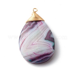 Natural Agate Pendants&nbsp;PALLOY-JF00778