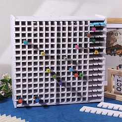 240-Hole PVC Marker Pen Organizer Storage Grided Holder&nbsp;AJEW-WH0596-538