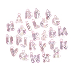 UV Plating Rainbow Iridescent Acrylic Pendants&nbsp;OACR-K003-007E