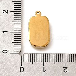 304 Stainless Steel Pendants&nbsp;STAS-D288-02G