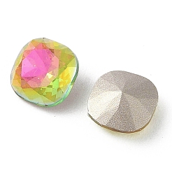 Glass Rhinestone Cabochons&nbsp;RGLA-L029-06B-VRLA